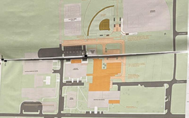 THIS SCHEMATIC represents what Somerville ISD is discussiong during its facility planning for a possible May bond election. Tribune photo by Denise Squier