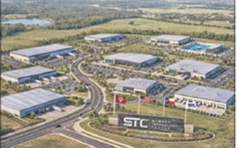 A RENDERING of the future STC site.