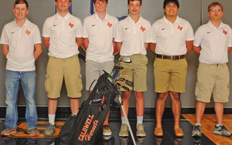 THE 2020-2021 CALDWELL HORNET golf team