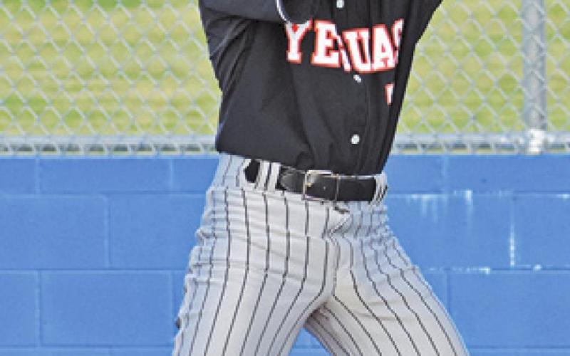 VICTOR OROZCO bats for Somerville against Snook. The teams split their games last week.