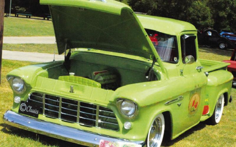 THIS CLASSIC TRUCK was one of many showcased at the Phil Perry Memorial Car Show at the 2024 Kolache Festival in Caldwell.