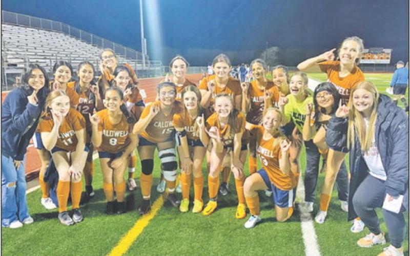THE LADY HORNET SOCCER TEAM won their final home game last Friday night against Manor New Tech. The team also honored senior players during the game. The Lady Hornets will finish out their season on the road in Taylor this Friday, March 10.