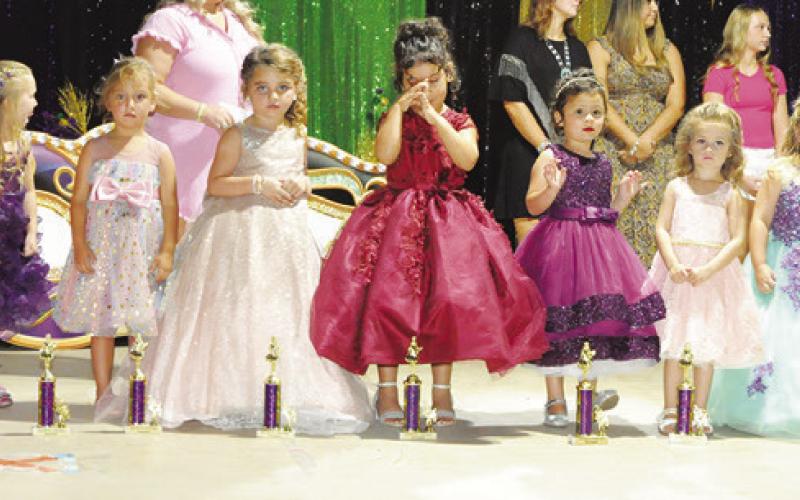 THE 2024 BURLESON COUNTY LITTLE Miss contestants included Adelia Ray Massey, Anaya Austin, Avery Grace Freeman, Conlee Carol Best, Daegan McQueen, Dottie Jane Beran, Elaina Addilynn Weichert, Gabriella Bosquez, Harlow Rain Ray, Kinley Renee Godwin, Kopelyn Bexley Fisher, Leilani Clare Hyvl, Macy Vajdak, Natalie Grace Collins, Paige Ellisyn Vavra, Raelea Lynn McManus, Selena Camille Casares, Serenity Lynn Howard-Svec, Trudie Rue Kovar and Ziva Rey Strange. Tribune photos by Denise Squier