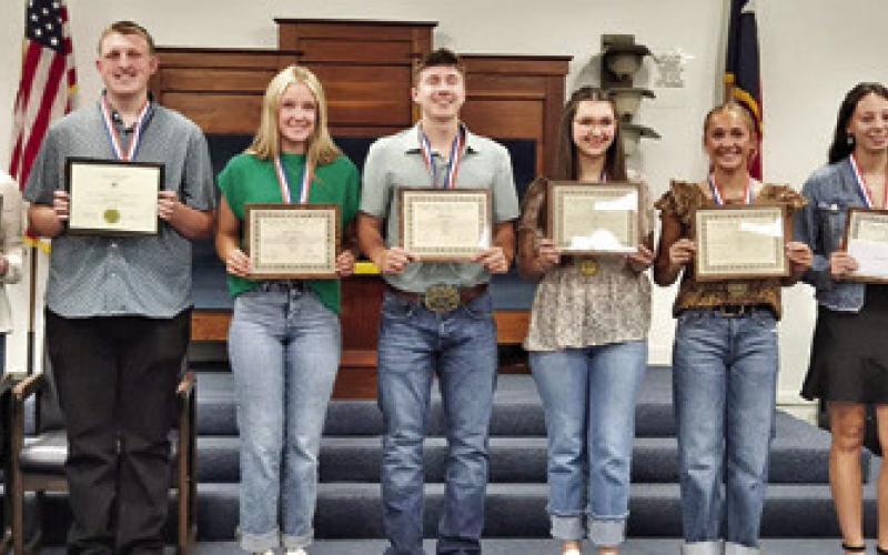 2026 RECIPIENTS OF WARREN LODGE NO. 56 A.F. AND A.M. AND CALDWELL CHAPTER NO. 976 ORDER EASTERN STAR SCHOLARSHIPS AND LAMAR MEDALS