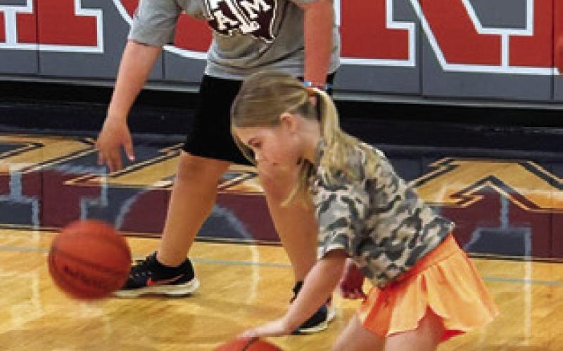 Scenes from Hornet Basketball Camp