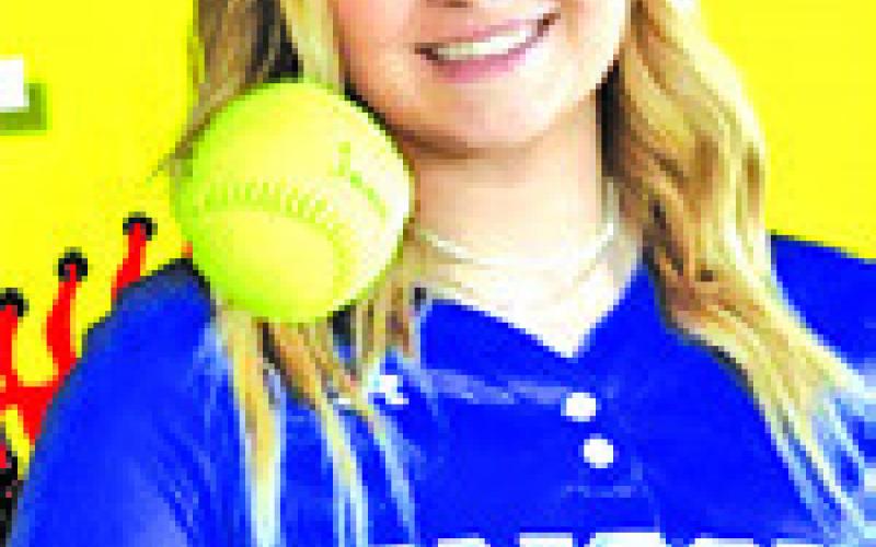 SNOOK ACE Aubrey Becker earned her 300th and 400th career strikeout in 2023 -- as only a sophomore.