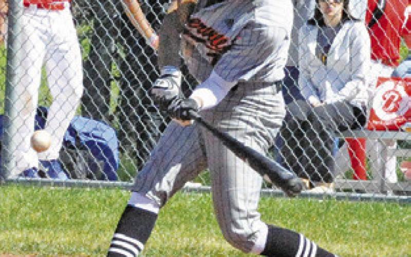 VICTOR OROZCO bats for Somerville in the St. Joseph game at the Somerville Tourney.