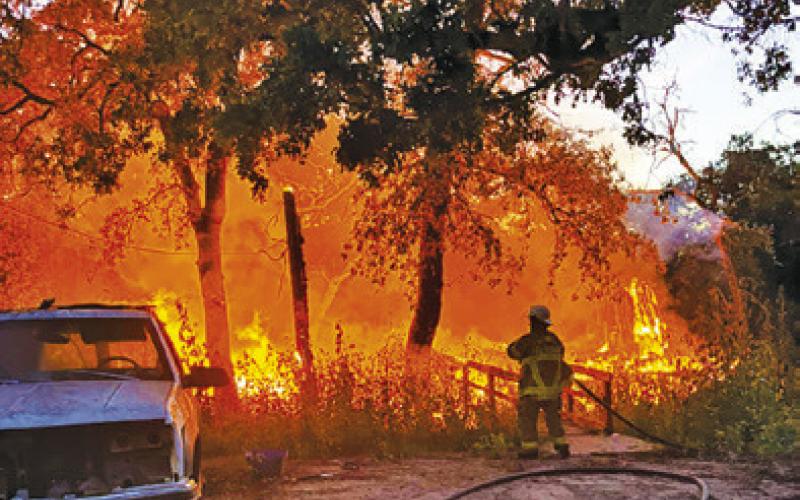 Photos courtesy of Cade Lake Volunteer Fire Department