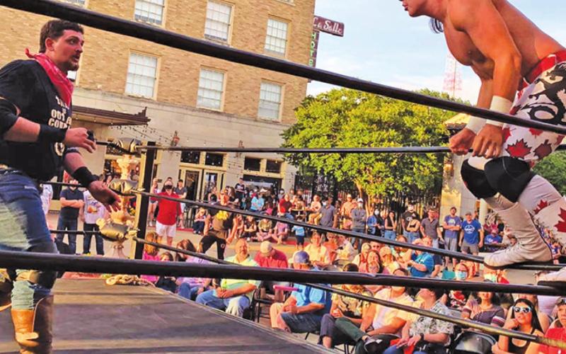 LIONS PRIDE SPORTS WRESTLING company will be back in Caldwell this Saturday for “Clash at Caldwell 3,” a family-friendly event promoted by Caldwell graduate Houston Carson.