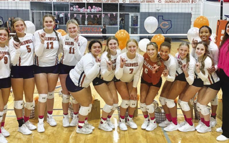 THE LADY HORNETS HONORED the team’s seniors last Tuesday for Senior Night.