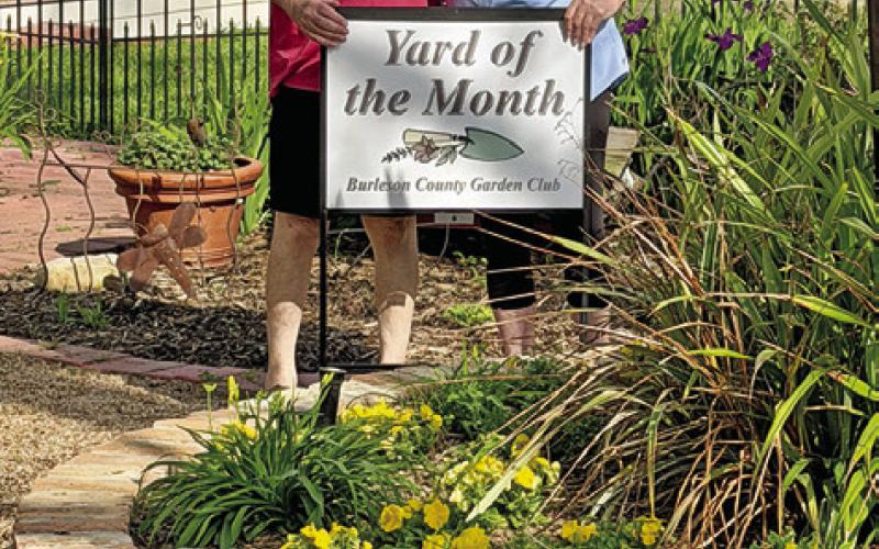 BURLESON COUNTY GARDEN Club