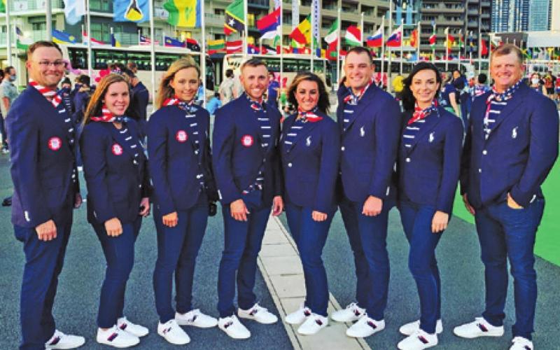 THE OLYMPIC SHOTGUN TEAM FOR TEAM USA