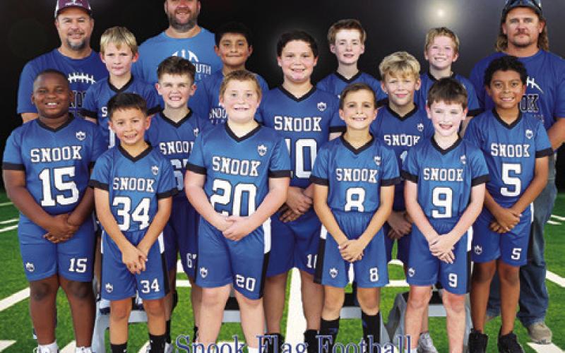 SNOOK DIVISION 2 FLAG FOOTBALL TEAM THIRD &amp;amp; FOURTH-GRADERS