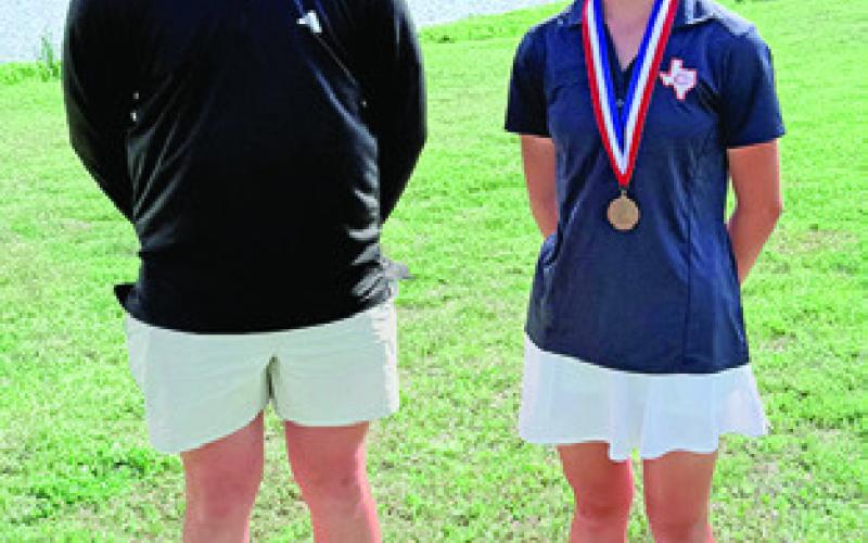 COOPER SCHLUENS AND Jordyn Hafernick from Caldwell have advanced to the regional golf tournament in Huntsville.