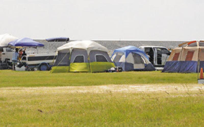 WELCH PARK WAS home to campers during Memorial Day weekend. Tribune photo by Denise Squier