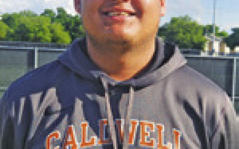 ALEJANDRO ZAPATA competed in boys singles at the UIL Region 3 Class 4A Tennis Tournament last week at Bryan High School.