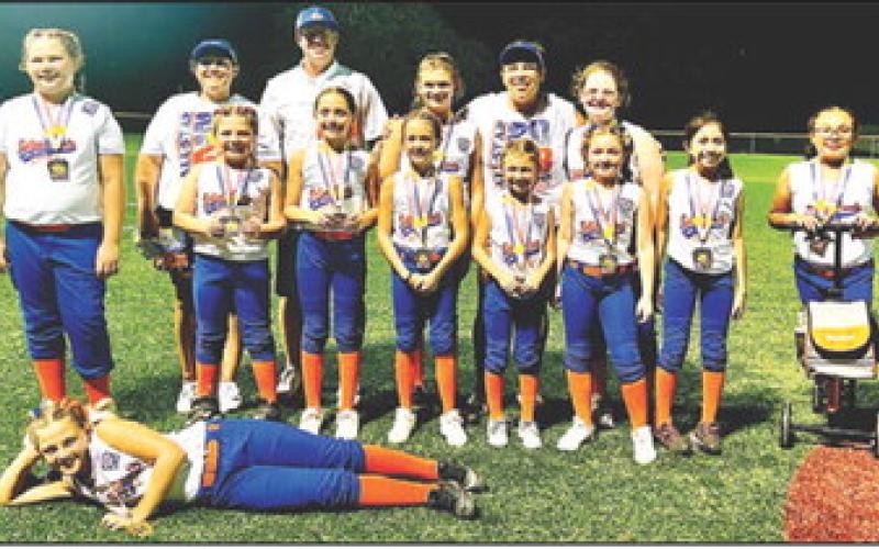 Burleson County 10U softball All-Stars place third in Texas East District tourney