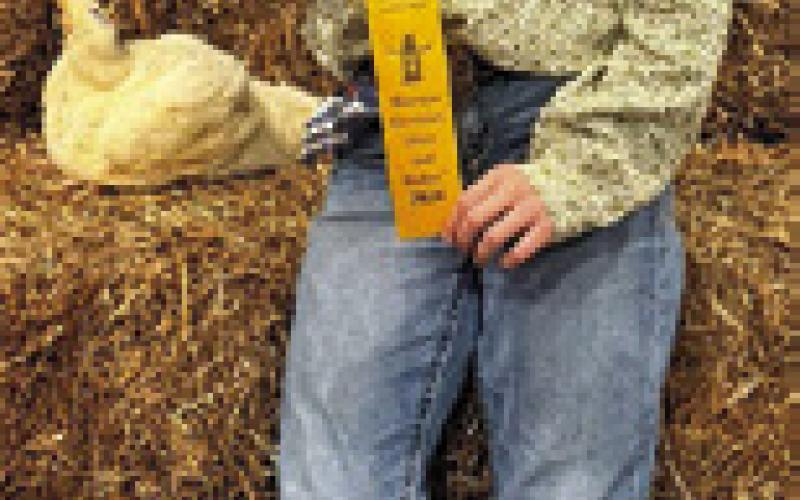 JAIDA HEATER, BURLESON COUNTY 4-H, placed 38th with her pullets at HLSR and earned an auction spot. Photo courtesy of Megan Rogers