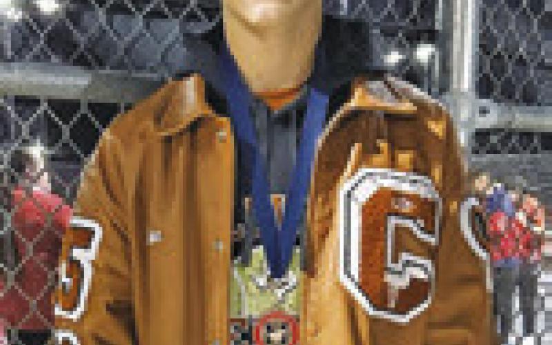 DYLAN CHAPMAN WON the consolation title in Boys Singles at last week’s Madisonville Mustang Invitational Varsity #2 Tournament.