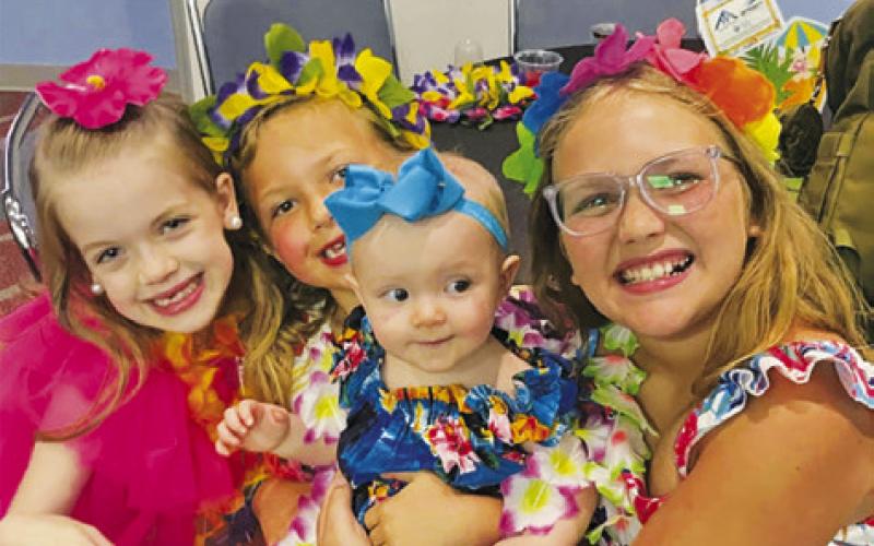 AREA PRINCESSES OF ALL ages attended last Saturday’s Daddy Daughter Dance, hosted by the Burleson County Chamber of Commerce at the Caldwell Civic Center.