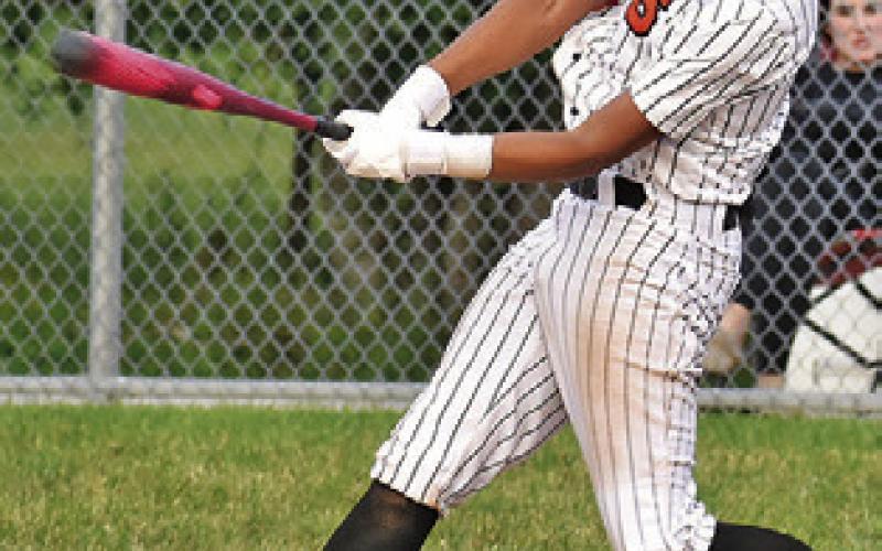VICTOR OROZCO bats for Somerville on Friday in the Mumford game.