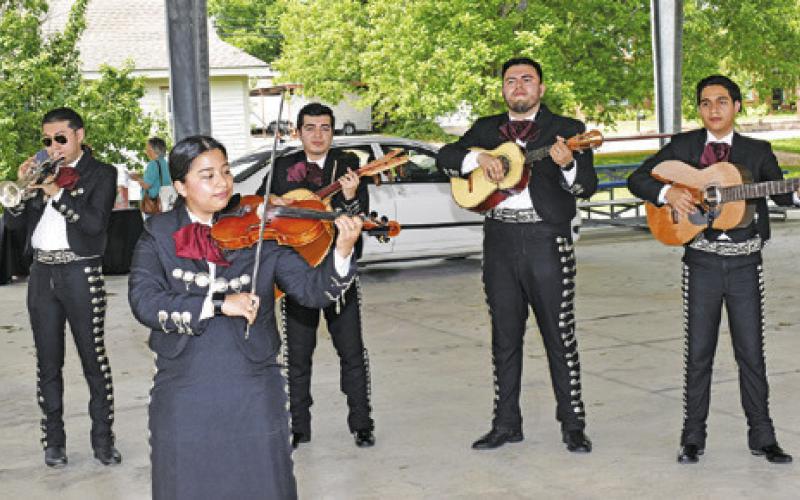 MARIACHI MUSIC WAS featured at last year’s Margarita Fest. This year’s event will be this Saturday in downtown Caldwell.