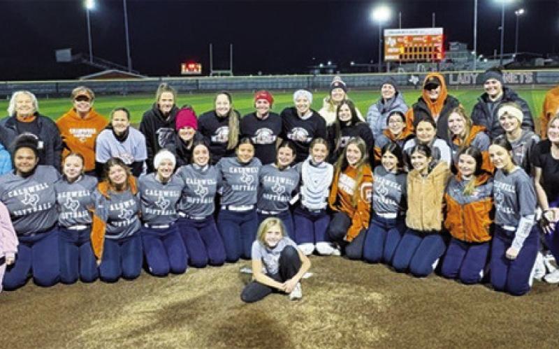 THE CURRENT LADY HORNET softball team and former Lady Hornets faced each other in the annual Lady Hornet Alumni Softball Game on Friday night. The game was originally scheduled for Saturday morning, however, due to forecasted freezing temperatures on Saturday, the game was moved to Friday night -- still cold however -- proving that it is never too cold for Lady Hornet softball!