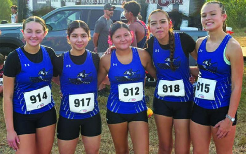 THE SNOOK GIRLS CROSS country team finished fifth at the Coach Giese XC Meet in College Station last week. Also, Piper Garcia ran in the JV race, finishing 15th.