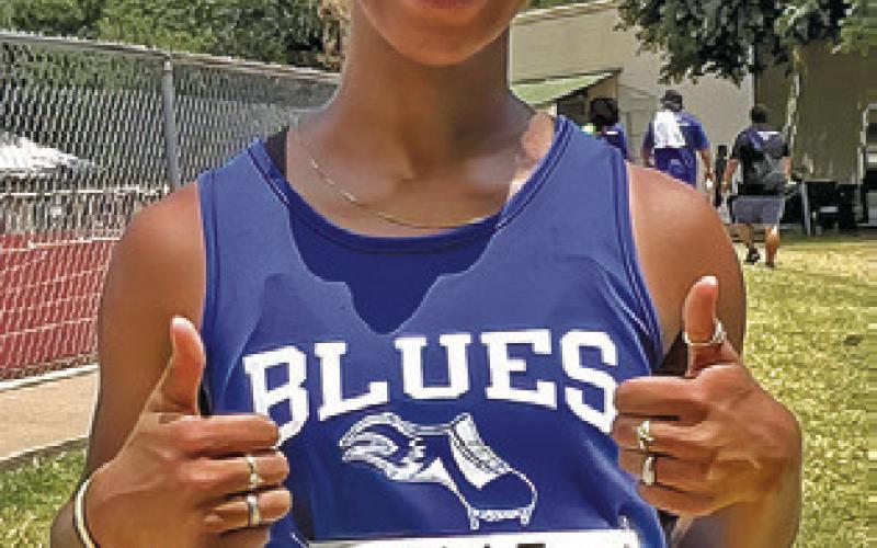 DAIMEYN ELLIS-Edison qualified for the Texas Amateur Athletic Federation (TAAF) 2024 Summer Games of Texas in Brownsville. She finished fifth in the 16U 100-meter run and was a part of the girls 4x100-meter relay, placing second, at the Region 5 and 11 TAAF Regional Meet at the Hart-Patterson Track and Field Complex at Baylor. She runs for the Blues Track Club of Bryan/College Station.