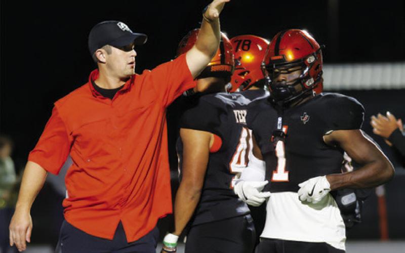 LUKE KLINGLER WAS PROMOTED to head football coach and athletic director for the Yeguas during a special Somerville School Board meeting last Thursday, Dec. 19. Klingler has been serving as interim AD since Philip Roberts took an assistant principal position.