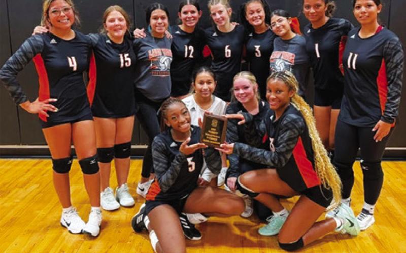 THE SOMERVILLE JV VOLLEYBALL team was the Silver Bracket champions at last week’s Somerville Volleyball Tournament.