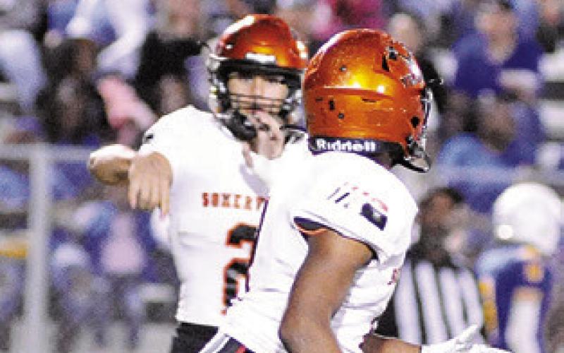 SOMERVILLE QUARTERBACK Ian Teague is listed as a “player to watch” in this year’s “Texas Football Magazine.” The Yeguas are picked to make the playoffs for the third straight year.