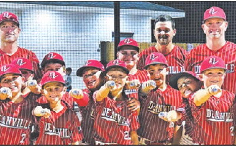 THE DEANVILLE REDS 10U Pony League All-Star Team is, from left, back, Brent Willard, Nathan Glidewell, Nathan Meier, Clayton Polasek, Jax Groce, front, Will LaSeur, Rowen Harris, Riggin Baldwin, Carson Ferrel, Ryker Chollett, Nick Glidewell and Ryan Burns. The team is coached by Head Coach Jeff Baldwin, Assistant Coach Nick Harris and Assistant Coach Lee Glidewell.