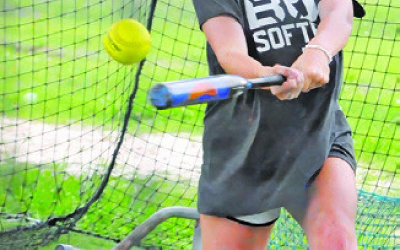 Scenes from Lady Hornet Softball Camp
