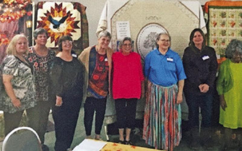 THERE WAS A RECENT swearing in of officers for the Burleson County Extension Education Association. Pictured, from left, are Debby Schmacher, Terri Sissom, Brenda Kolojaco, Eileen Barnes, Sandy Johnson, Tammy Qualls-Tucker, Ann Sebesta, Cindy Jarrott, Audrey Swain and Dana Yezak. Not pictured is Billy Pitts. Photo courtesy of Burleson County EEA