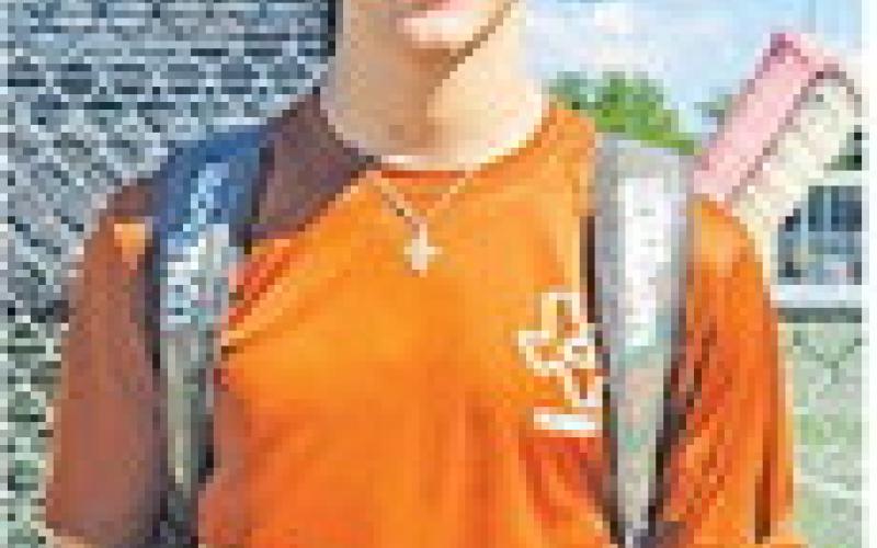 DYLAN Chapman won the consolation title in C Boys Singles at the Rudder Ranger Varsity Roundup.