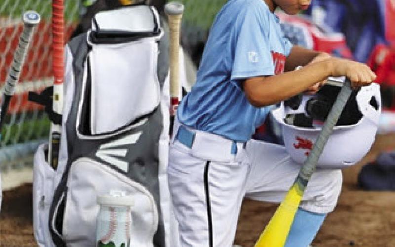 Scenes from Hornet Baseball Camp
