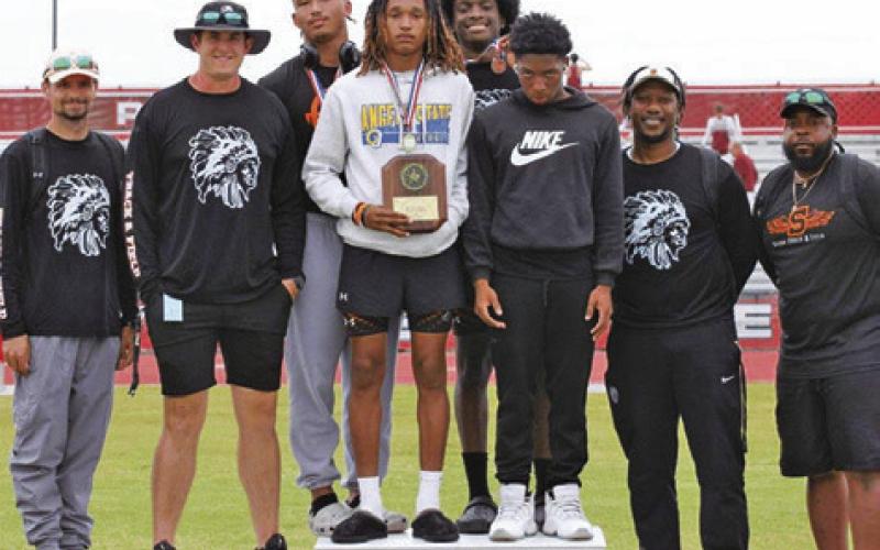 Yegua track team wins Area Meet team title