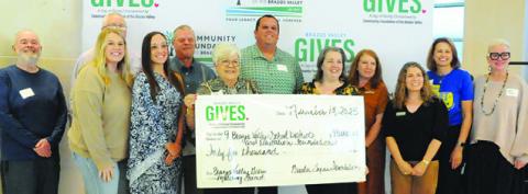 NINE BRAZOS VALLEY ISD EDUCATION FOUNDATIONS received matching grants from the Greater Texas Foundation, including the Caldwell Education and Leadership Foundation, the Snook Education Foundation and the Somerville Education Foundation. Tribune photo by Denise Squier