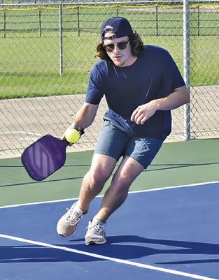 TABOR DOWELL plays in Caldwell’s first pickleball tournament on Saturday at John E. Hejl Park. See more photos inside.