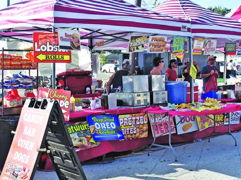 VENDORS ENJOY the Kolache Festival on Saturday in Caldwell.