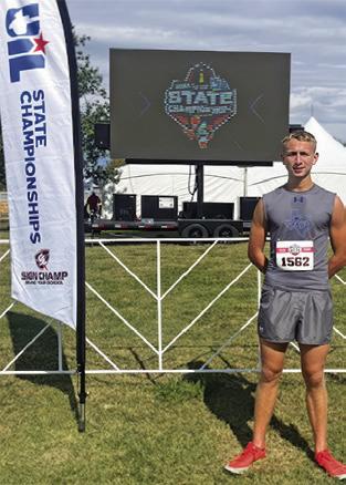 Snook’s Barrett Dudensing placed 65th at the UIL Cross Country State Championships in boys Class 2A on Saturday in Round Rock.