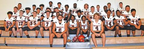 THE 2021 SOMERVILLE YEGUA VARSITY FOOTBALL TEAM