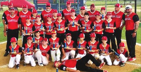 Deanville Reds 10U, 12U All-Stars go undefeated at regionals, advance to Zone