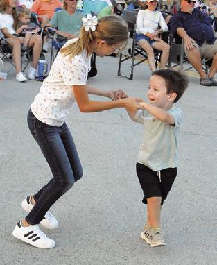 Scenes from Main Street concert series with TUB