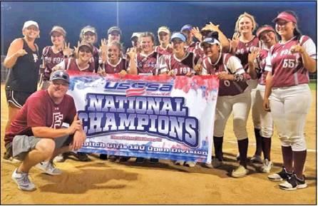 PROFORM - 18U A&amp;E GOLD won the USSA South National Championship last weekend. Caldwell’s Daeghan Drgac, Emily Telg, Alexia Perkkio and Hailey Vess are members of the team.