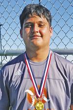 Last week at the Caldwell Tennis Tournament, Zapata won the boys’ singles title by defeating teammate Dylan Chapman in the finals 6-2, 6-4. Zapata first beat Brady Branson of Thrall 8-0, before beating Max Pierre of Brenham 8-0 in the quarterfinals and Dalton McElroy of China Spring 8-4 in the semifinals.
