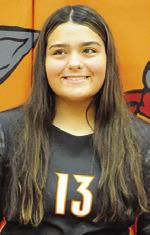In the Lady Yeguas’ loss to Allen Academy last week, Greiffenstein had 13 kills and three blocks to lead Somerville at the net.