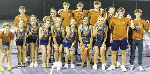 Hornet tennis comes from behind to beat Thrall 10-9