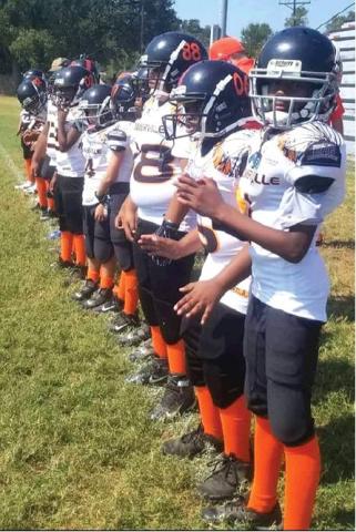 THE SOMERVILLE TRIBE youth football teams went 3-0 on Saturday winning three games against Iola. The teams are part of the Tri-County Youth Football League and will travel to Lexington this Saturday.